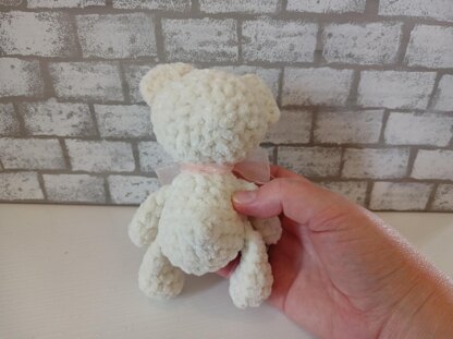 Plush Polar Bear Amigurumi