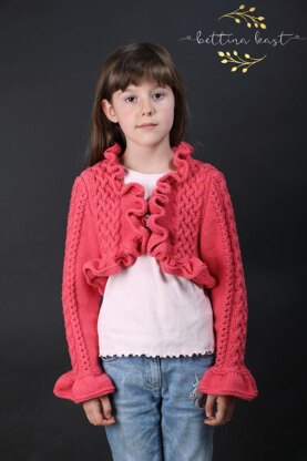 Gabriella - Girl's Romantic Cable Bolero