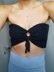 Drawstring bandeau