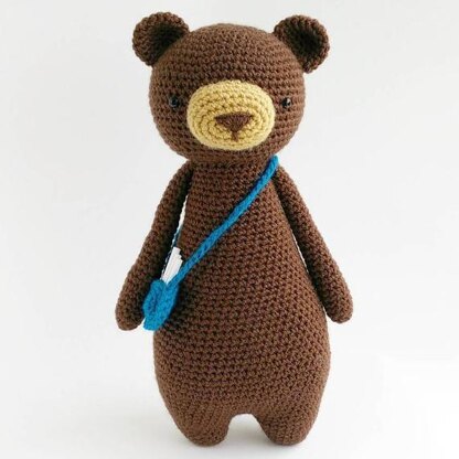 Bear with Bag Crochet Amigurumi Pattern