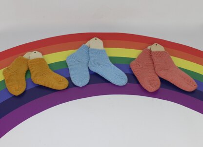 Toddler Simple Socks Circular