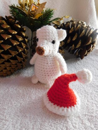 Little Christmas Bear amigurumi