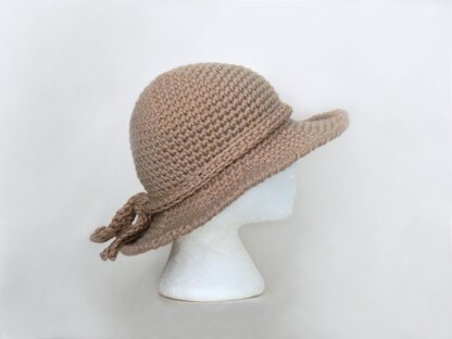 Wide Brim Winter Hat # 88