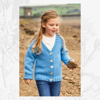 Willow & Lark Charley Child's Cardigan PDF