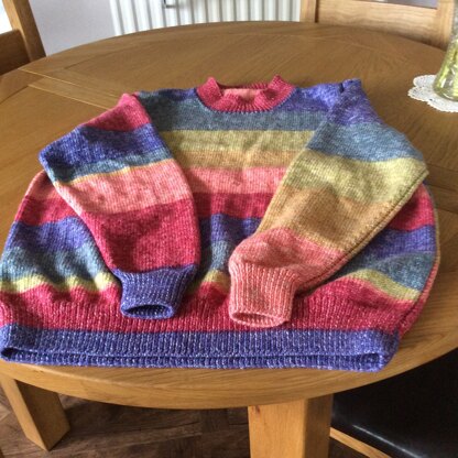 My Colourful Winter Jumper