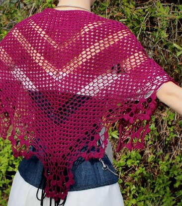 Evening Delight shawl