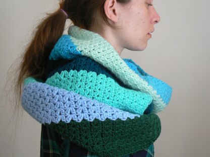 Easy Peasy Crochet Snood (US)