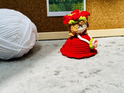 Mini Bouquet turn into a Princess Doll PDF Pattern!