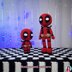 Deadpool amigurumi pattern (big and chibi version)