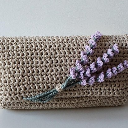 Lavender Crcochet Bag