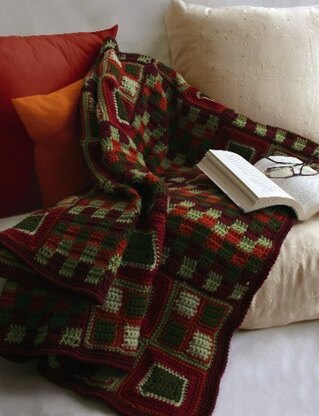 Squares Blanket in Patons Decor