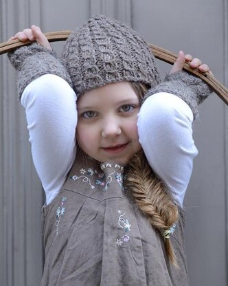 Child's Happy Hat & Cuffs