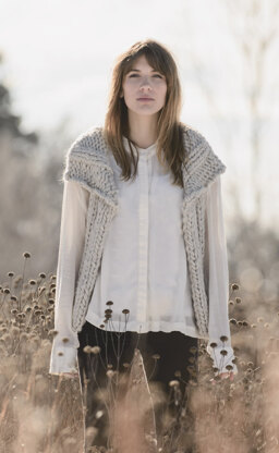Baxter Vests in Blue Sky Fibers Bulky - 20174 PDF
