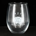 Knit Baah Purl Stemless Wine Glass - For the Zen of It 