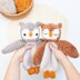 Crochet owl snuggler pattern, Owl lovey