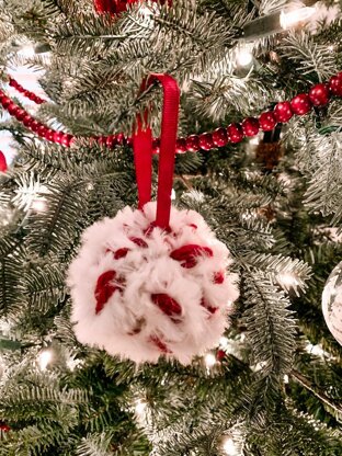 Peppermint Swirl Ornament