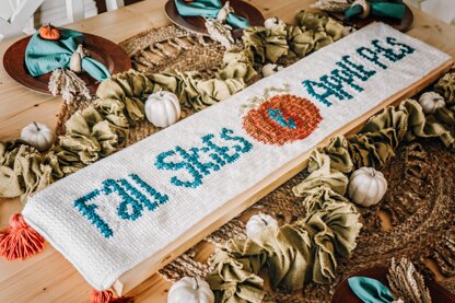 Fall Skies & Apple Pies Table Runner