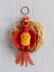 Phoenix Fawkes keychain / Harry wizard friend