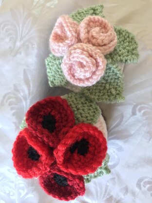 ROSE & POPPY CUPCAKES CHOCOLATE ORANGE COVER KNITTING PATTERN