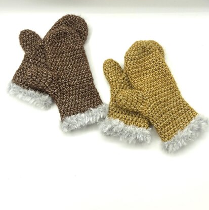Cozy quick mittens