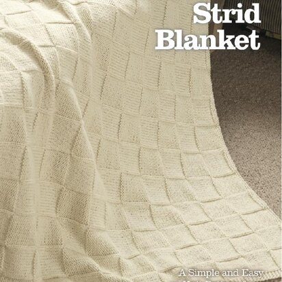 Strid Blanket - knitting pattern