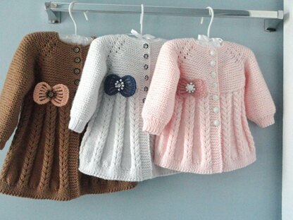 Cables Baby Jacket Knitted Baby Cardigan Baby Sweater Baby Coat