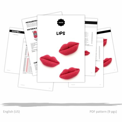 Lips, 3 Sizes