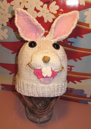 Easter Bunny Beanie Rabbit Hat