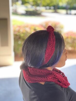 Syrah Cowl and Headband