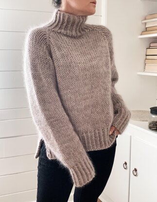 Gossamer Twist Jumper Knitting pattern by caidree | LoveCrafts