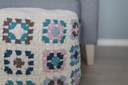 Granny Square Ottoman