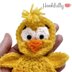 Easter chick appliqué