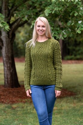 Aberdeen Cabled Pullover #198