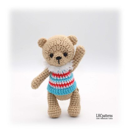 Birthday Bear Crochet Pattern