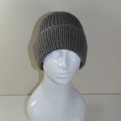 Unisex Rib Beanie Circular