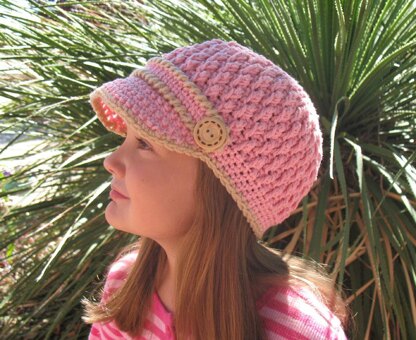 Two-Button Visor Hat (Child - Adult)