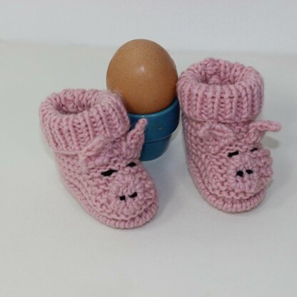 Preemie Piggy Boots