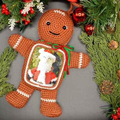 Cookie the Gingerbread Frame Ornament