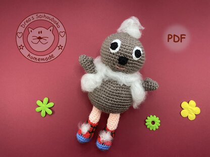 Pitti amigurumi doll