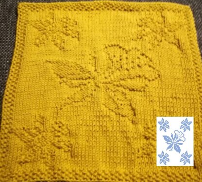 Nr. 497 Daffodils heads into 65 stitches