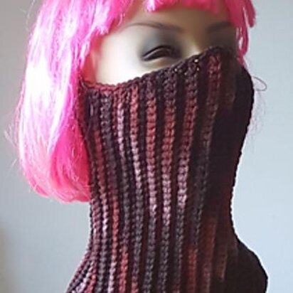 Mock-Rib Cowl