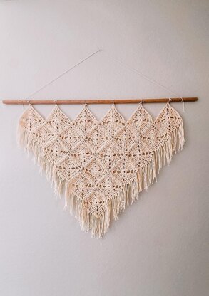 Diamond Lace Wall Hanging