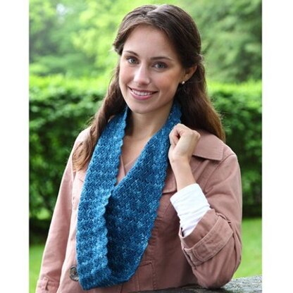 392 Math for Kathy - Cowl Crochet Pattern for Women in Valley Yarns Charlemont