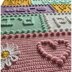 If Mothers were Flowers Motifs Crochet Blanket