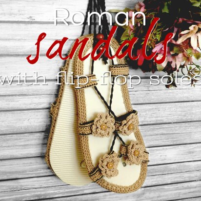 Roman sandals on flip-flop soles
