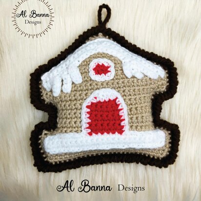 Gingerbread House Cuddly toy/ Ornament