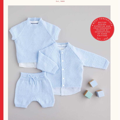Three-Piece Outfit in Sirdar Snuggly 3 Ply - 5467 - Downloadable PDF
