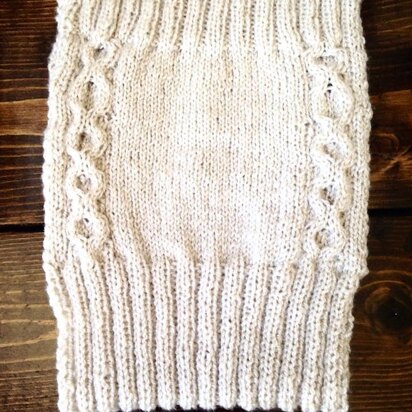 Lilie's Cabled Diaper Cover