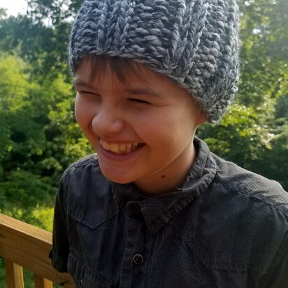 Easy Skull Cap Beanie For Kids