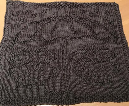 Ugler/ Owls Dishcloth / karklud